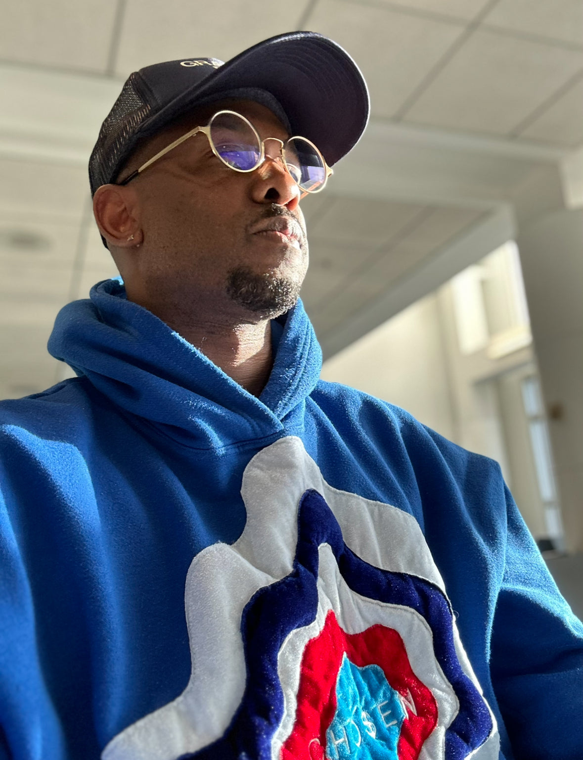 Cho$en Sweat Suit: Bold Blue Edition Top & Bottom -  Inspired  By All