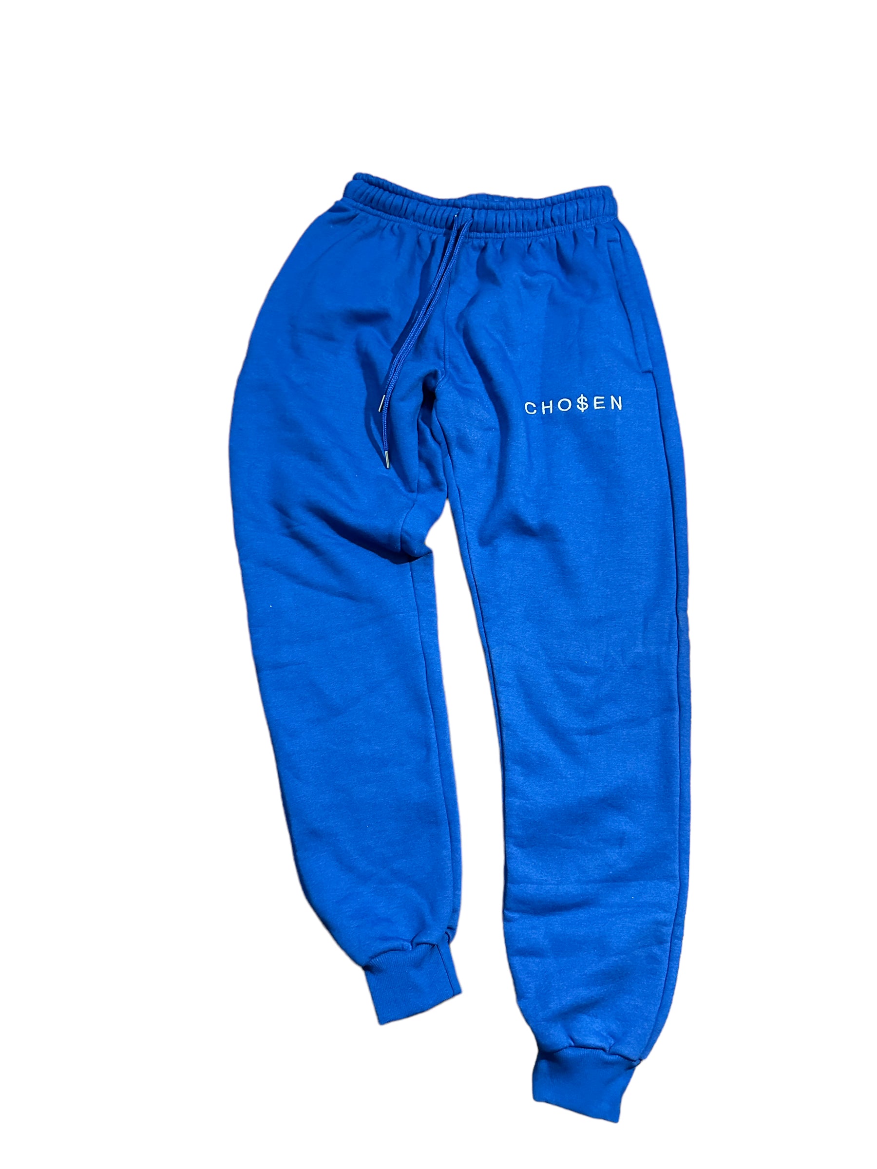 Cho$en Sweat Suit: Bold Blue Edition Top & Bottom -  Inspired  By All