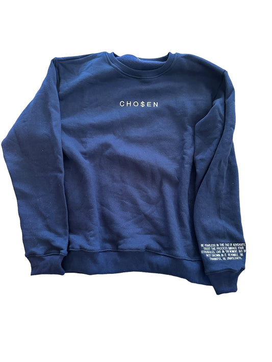 Chosen Navy Blue Crew  -  Inspired  By All