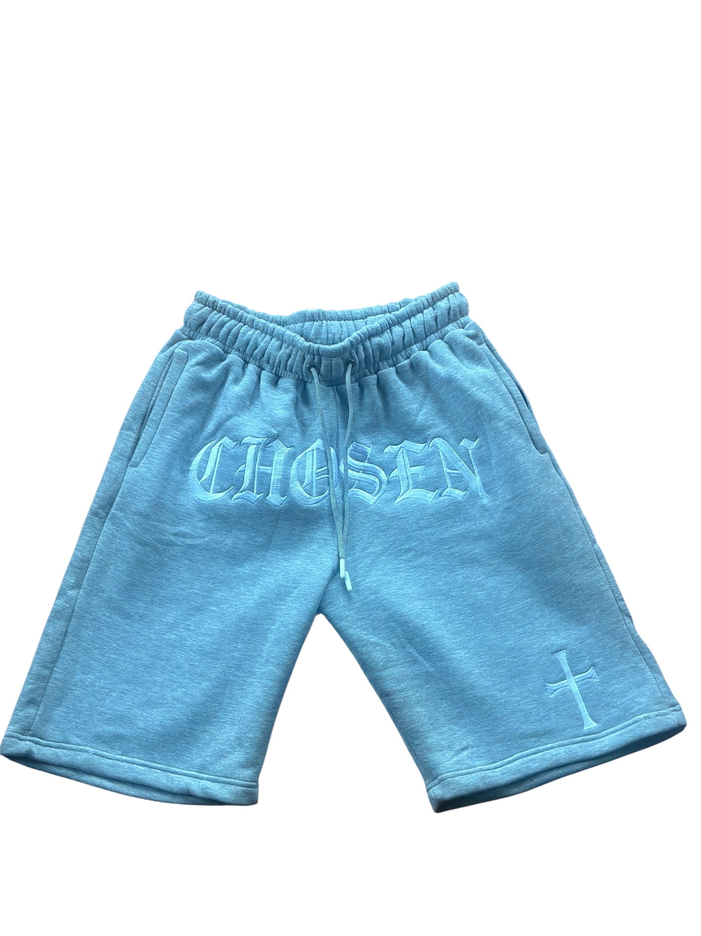 CHOSEN® Signature Sweat Shorts – Light Grey