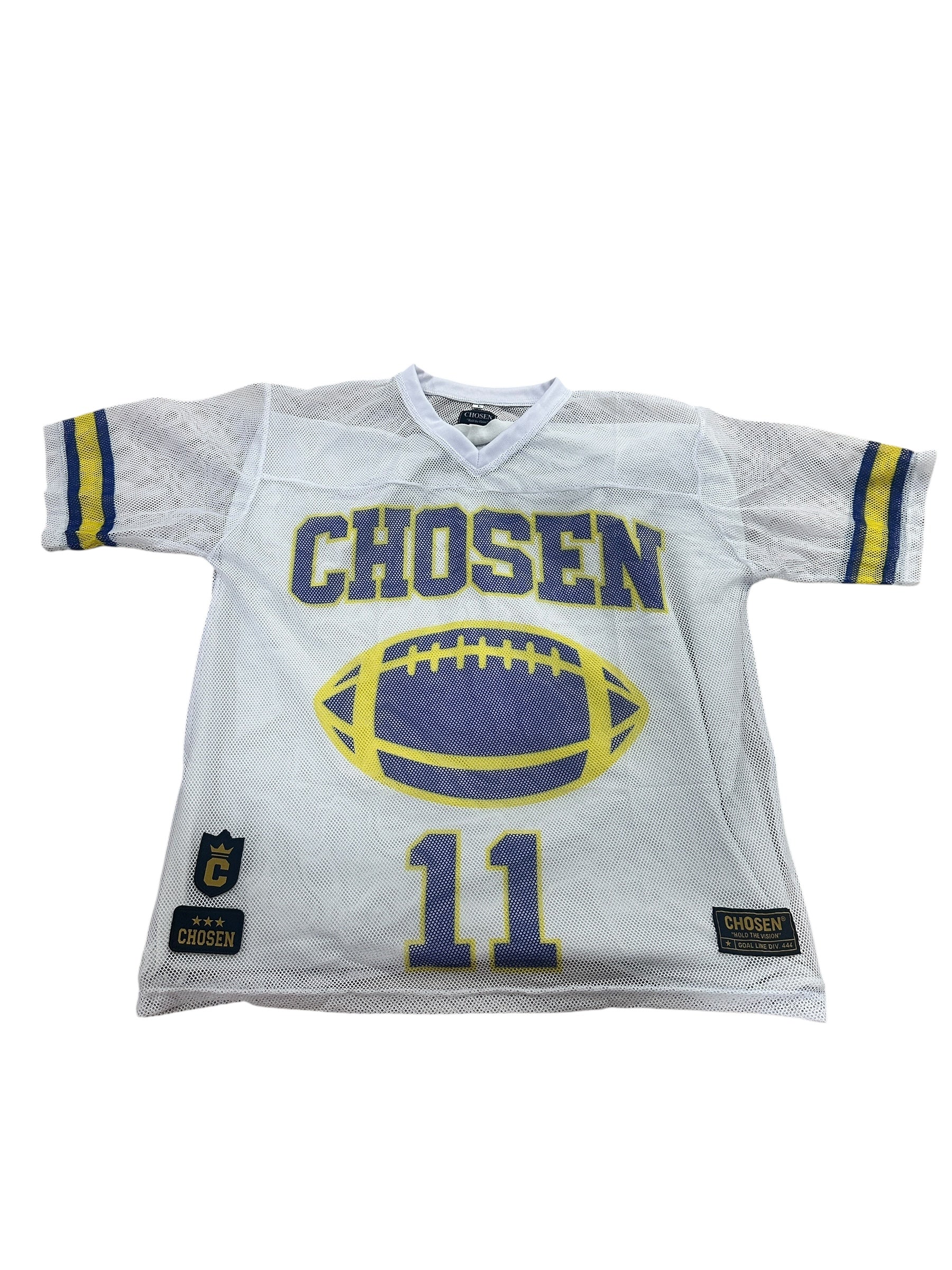 CHOSEN® Mesh Football Jersey  “Crown Light” Edition -  Inspired  By All