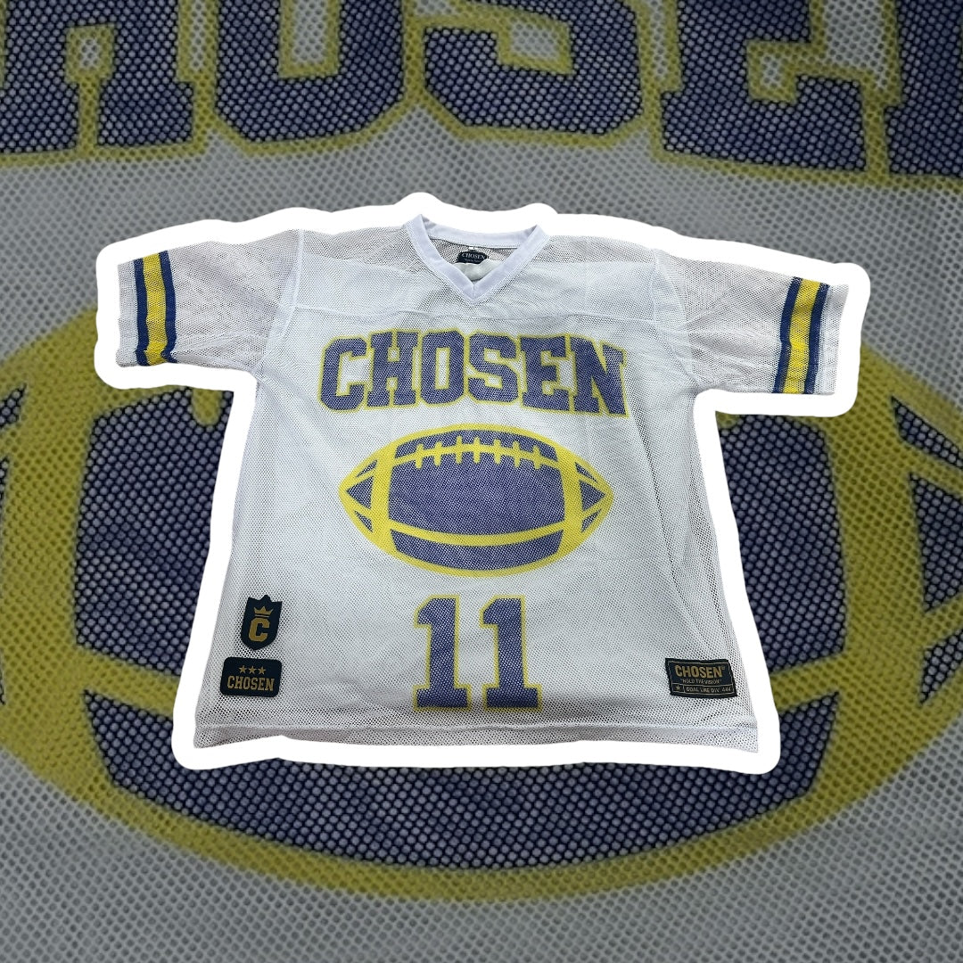 CHOSEN® Mesh Football Jersey  “Crown Light” Edition -  Inspired  By All