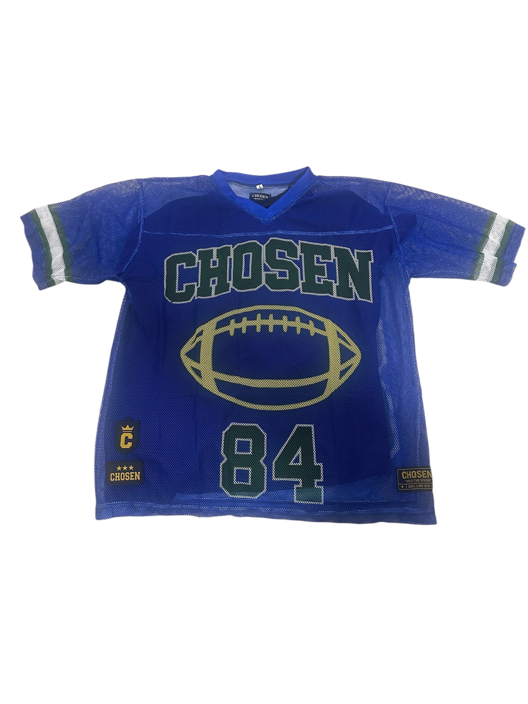 CHOSEN® Mesh Football Jersey “Legacy Route” Edition (84) -  Inspired  By All