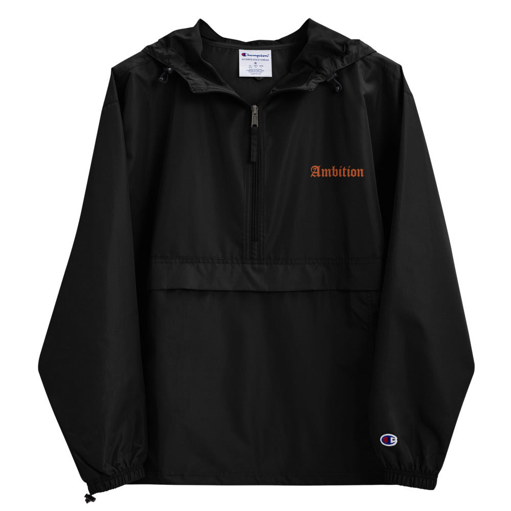 Ambition Embroidered Champion Packable Jacket - Inspired By All