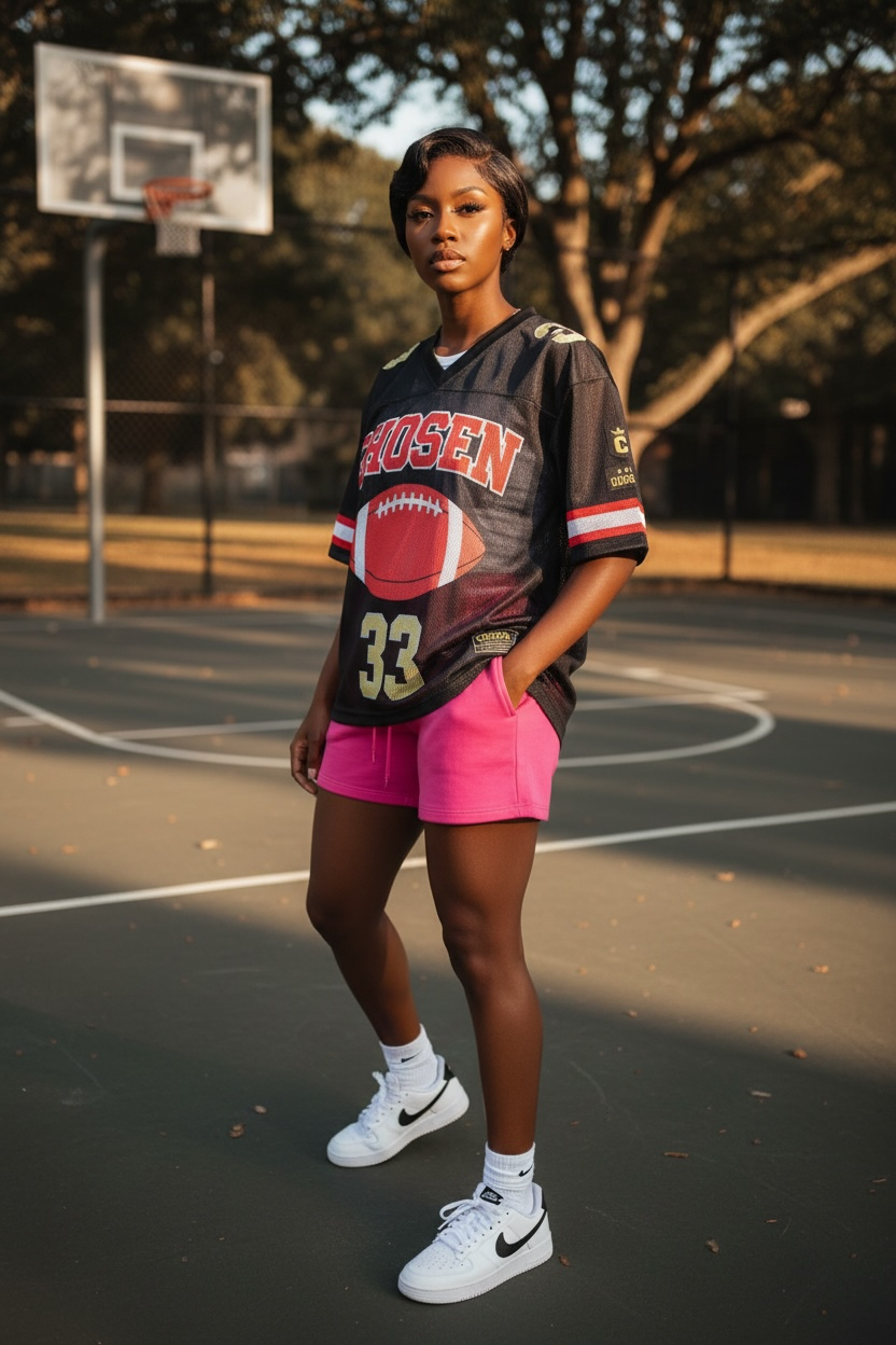 CHOSEN® Mesh Football Jersey – “Dark Reign” Edition