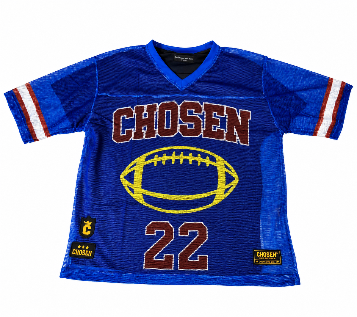 CHOSEN® Mesh Football Jersey  “Royal Grit” Edition