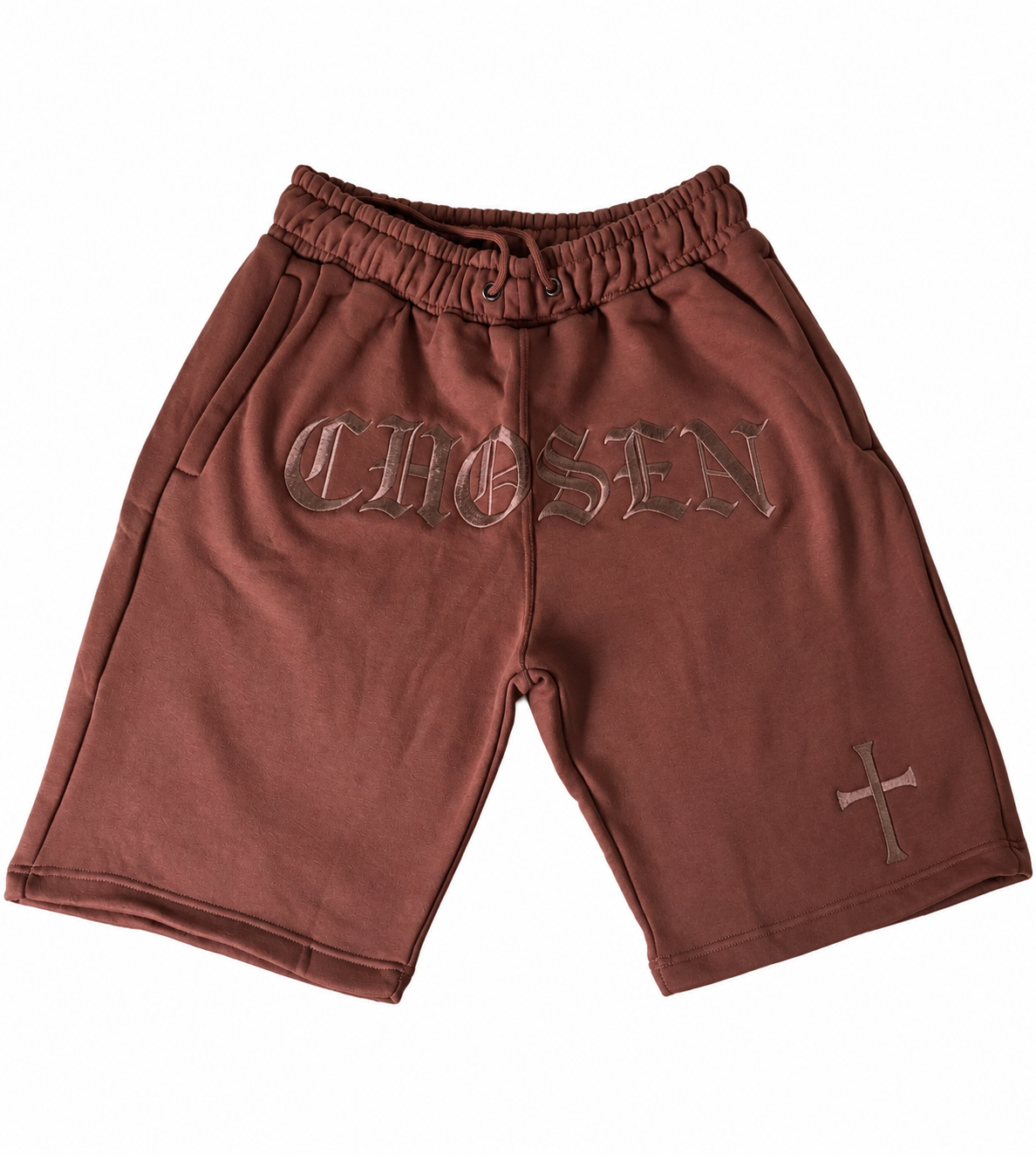 CHOSEN® Signature Sweat Shorts – Mocha Brown