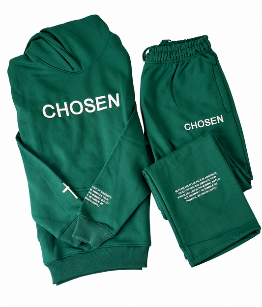 Forest Green // CHOSEN Sweatsuit Evergreen Drop