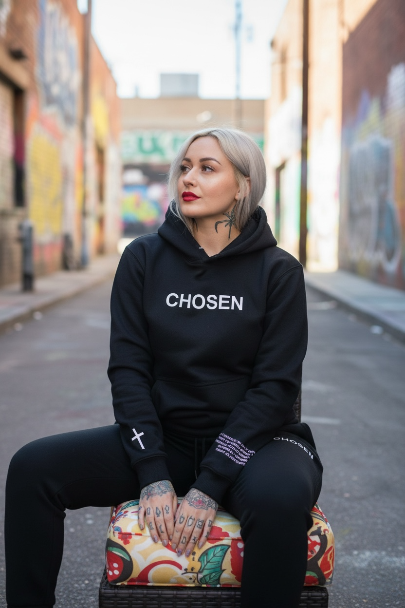 Jet Black // CHOSEN Sweatsuit  Midnight Mission