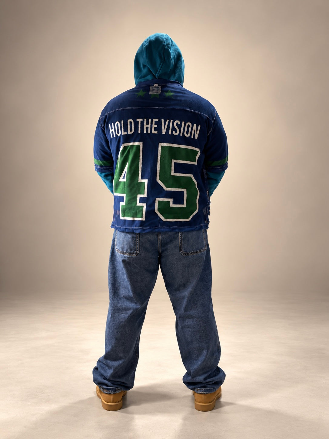 CHOSEN® Mesh Football Jersey Royal Intent