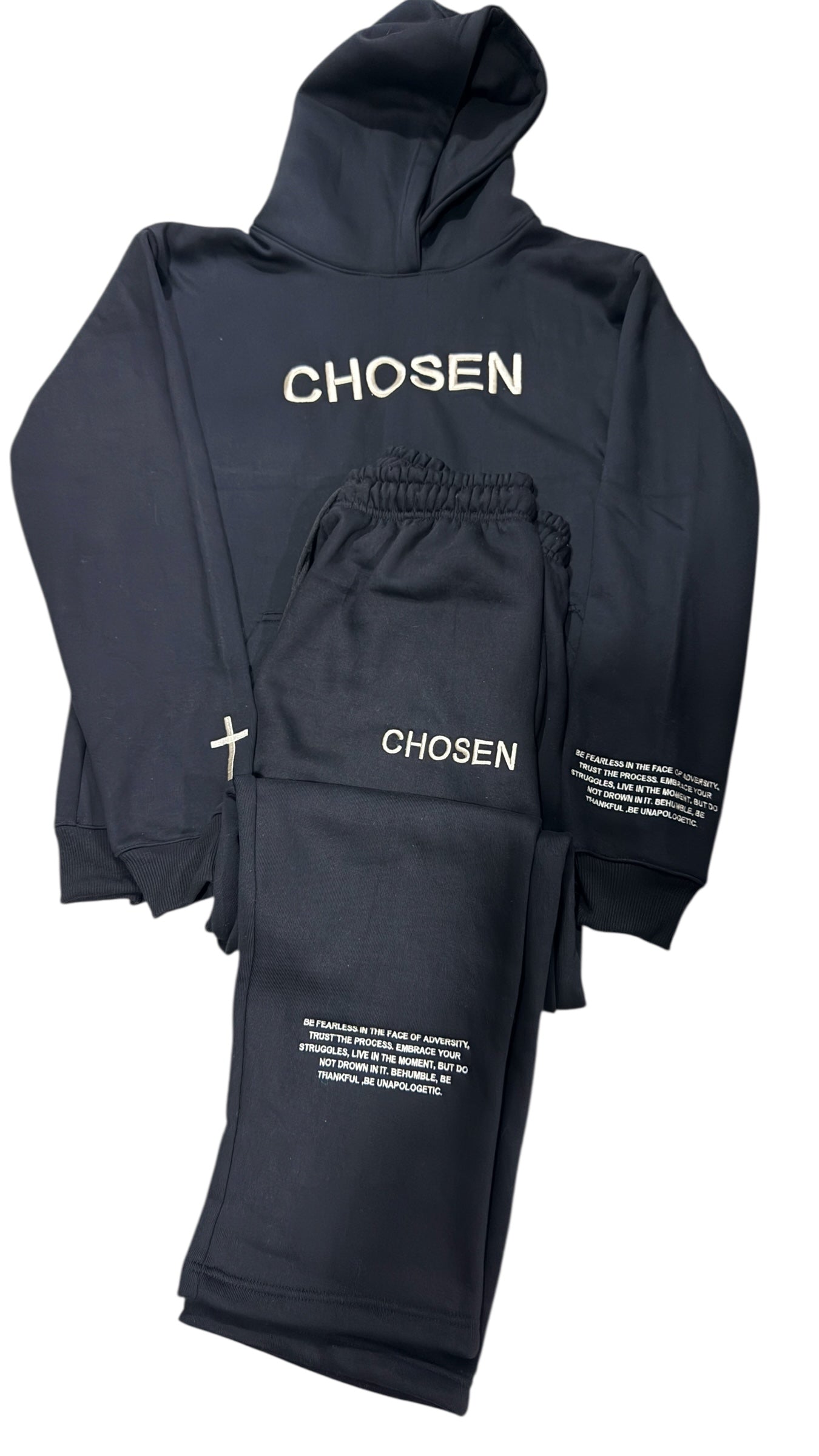 Jet Black // CHOSEN Sweatsuit  Midnight Mission