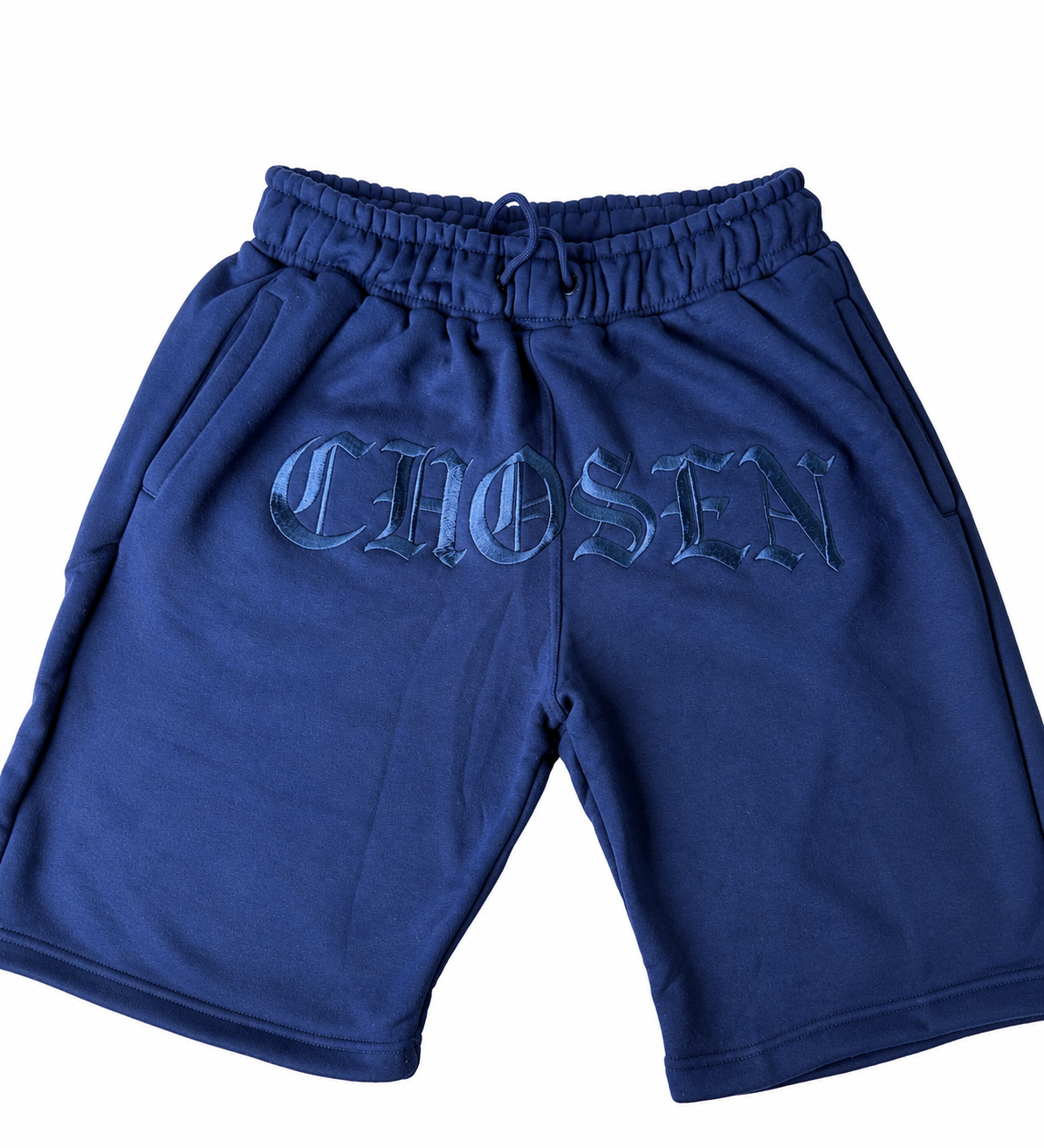 CHOSEN® Signature Sweat Shorts – Navy Blue