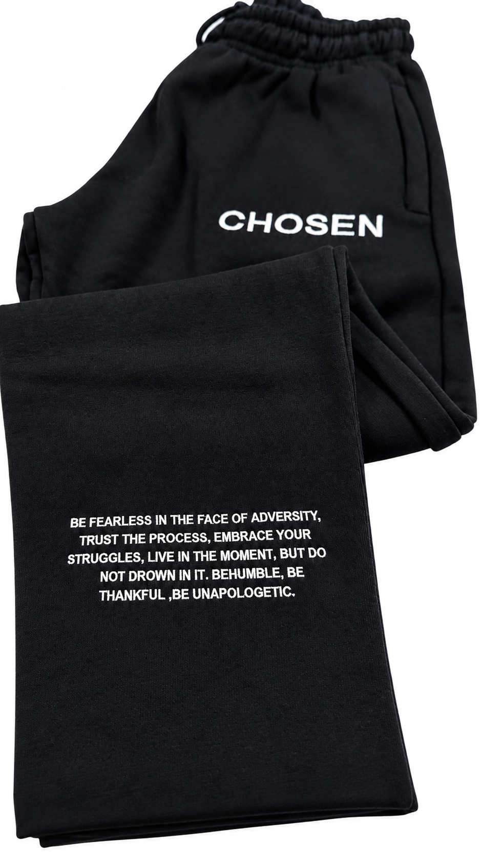 Jet Black // CHOSEN Sweatsuit  Midnight Mission