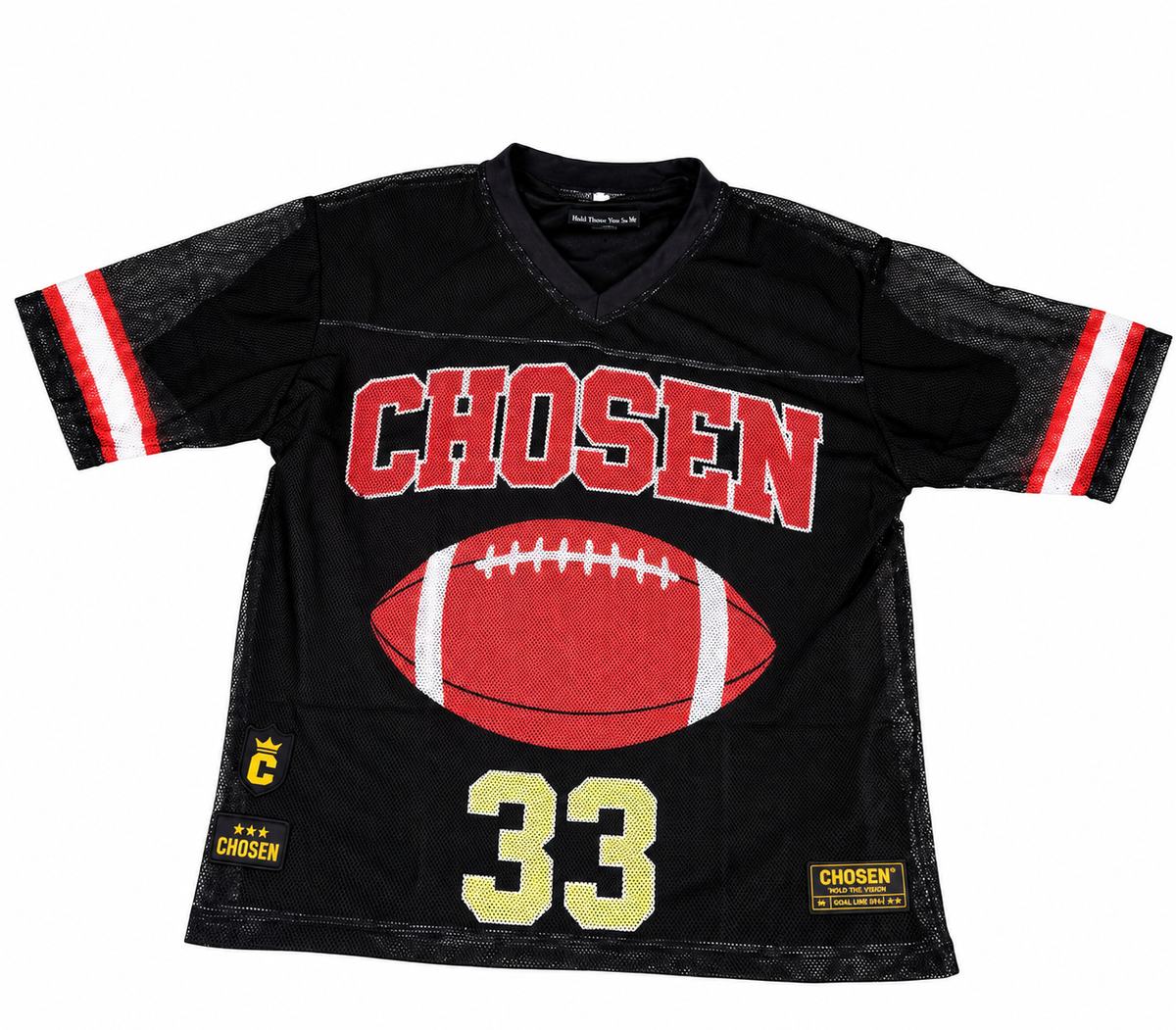 CHOSEN® Mesh Football Jersey – “Dark Reign” Edition