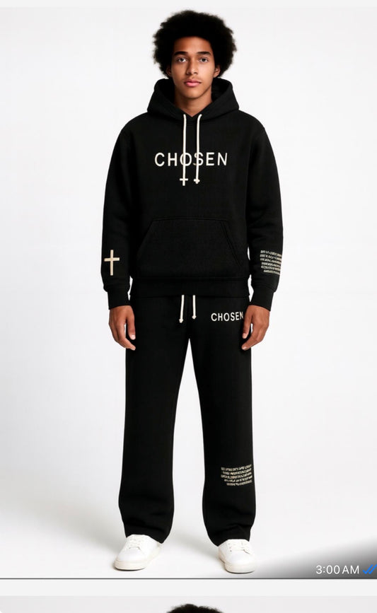 Jet Black // CHOSEN Sweatsuit  Midnight Mission