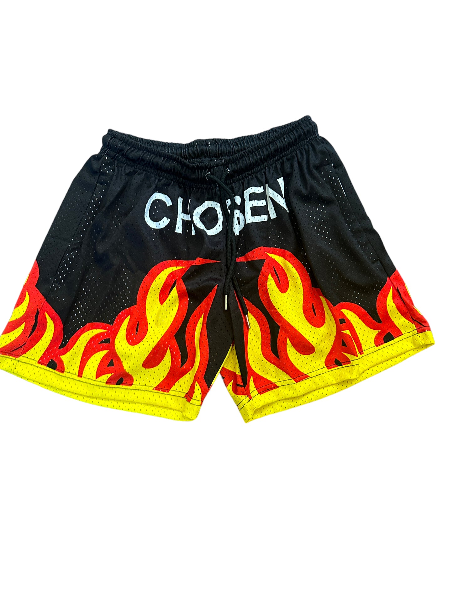Inferno Cho$en Mesh Shorts (Blk) -  Inspired  By All